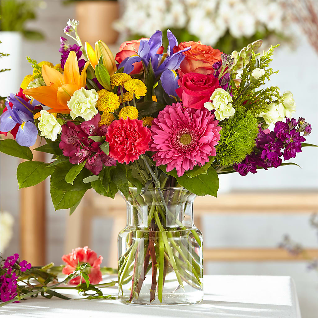 Bold & Bright – A Florist Original – The Surprise Bouquet, Lawrenceburg TN