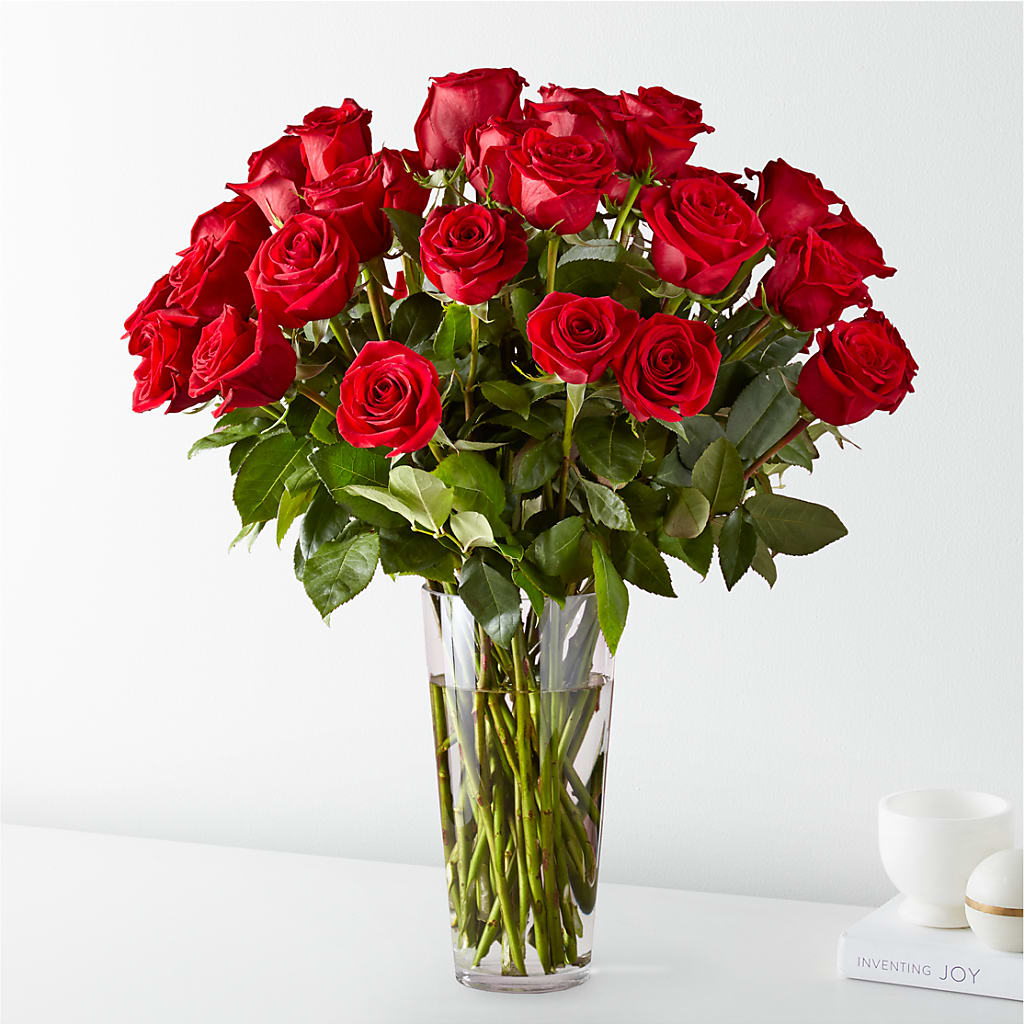 Long Stem Red Rose Bouquet – The Surprise Bouquet, Lawrenceburg TN