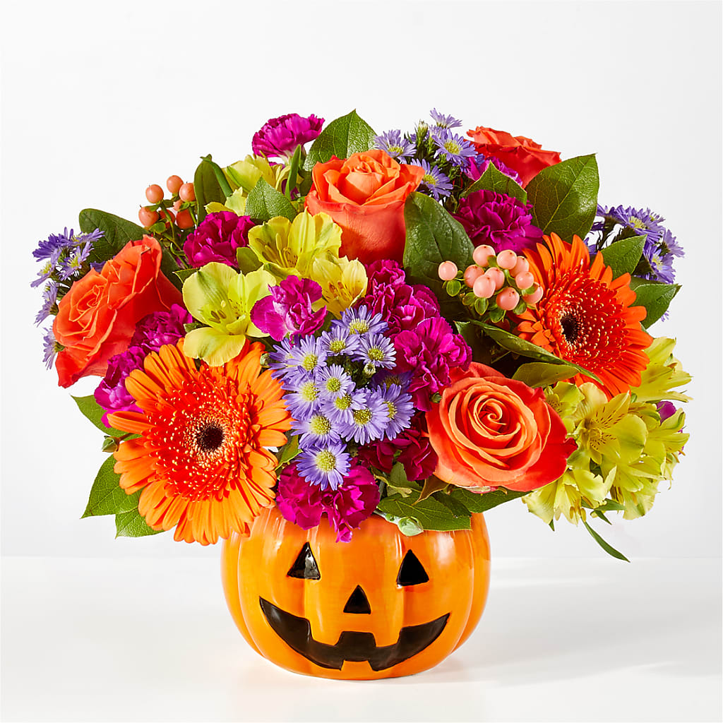 Tricks & Treats Pumpkin – The Surprise Bouquet, Lawrenceburg TN