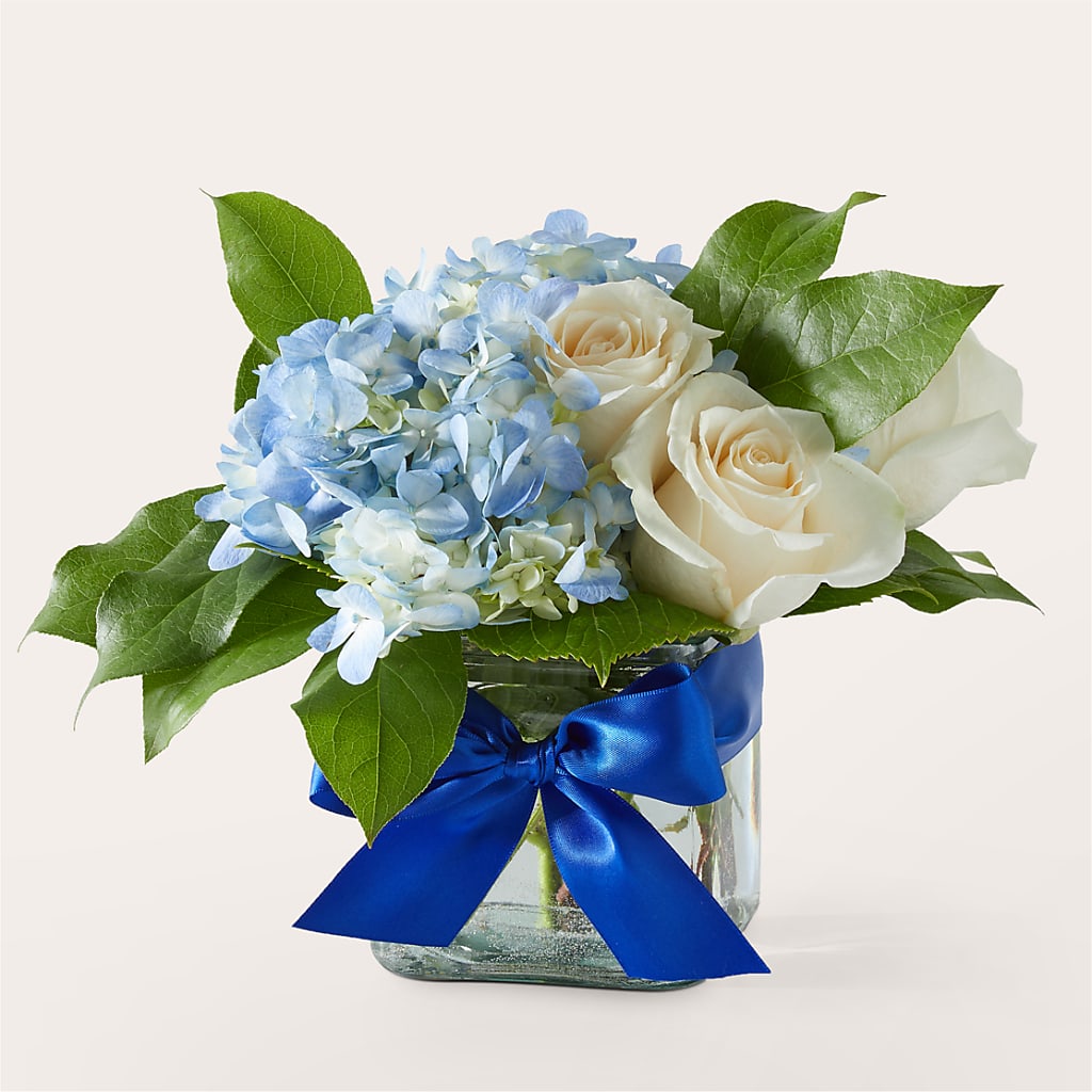 Sky Blue Delight Bouquet – The Surprise Bouquet, Lawrenceburg TN