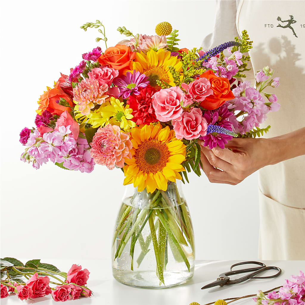 Cue the Confetti - A Florist Original – The Surprise Bouquet, Lawrenceburg TN