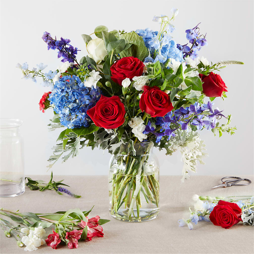 Star Spangled - A Florist Original – The Surprise Bouquet, Lawrenceburg TN