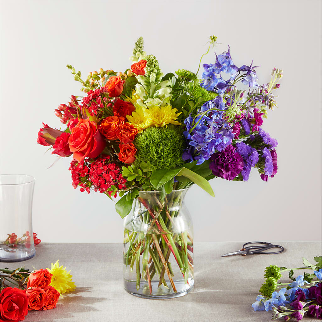 Summer Spectra - A Florist Original – The Surprise Bouquet, Lawrenceburg TN