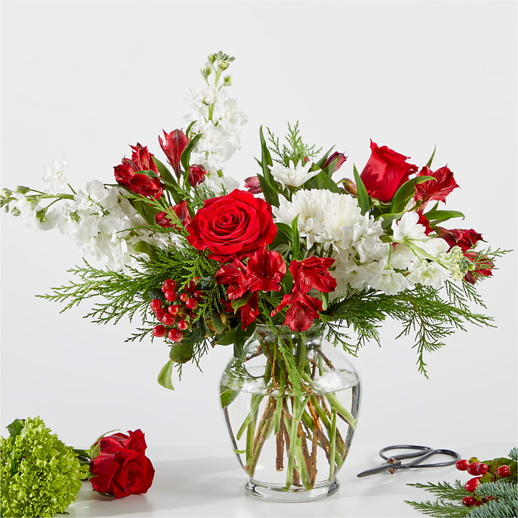 Merry Moment Bouquet – A Florist Original – The Surprise Bouquet, Lawrenceburg TN