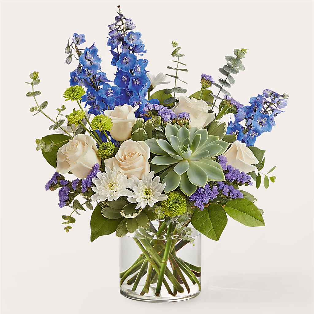 Cerulean Waves Bouquet – The Surprise Bouquet, Lawrenceburg TN