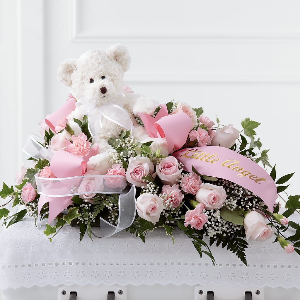 Touch of Sympathy Casket Spray – The Surprise Bouquet, Lawrenceburg TN