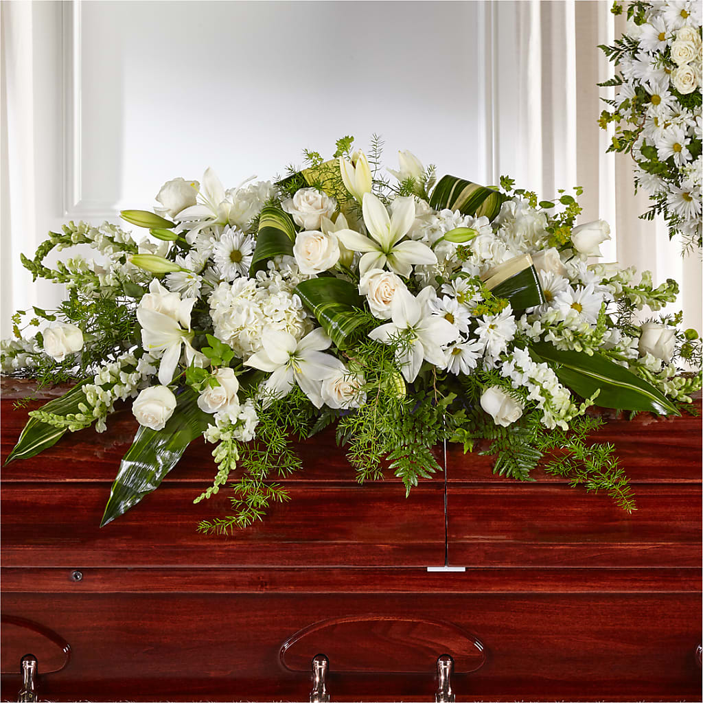 Abundance Casket Spray – The Surprise Bouquet, Lawrenceburg TN