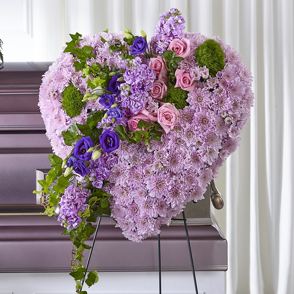 Treasured Love Standing Heart – The Surprise Bouquet, Lawrenceburg TN