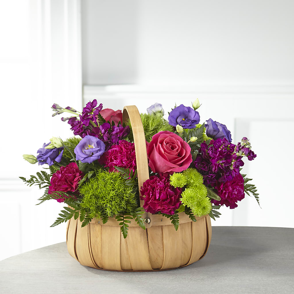 Serene Sanctuary Basket – The Surprise Bouquet, Lawrenceburg TN