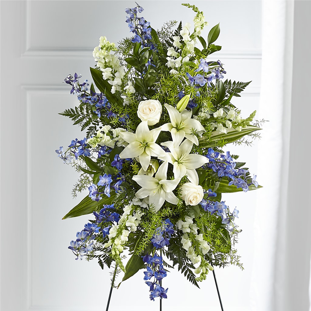 Faithful Friend Standing Spray – The Surprise Bouquet, Lawrenceburg TN