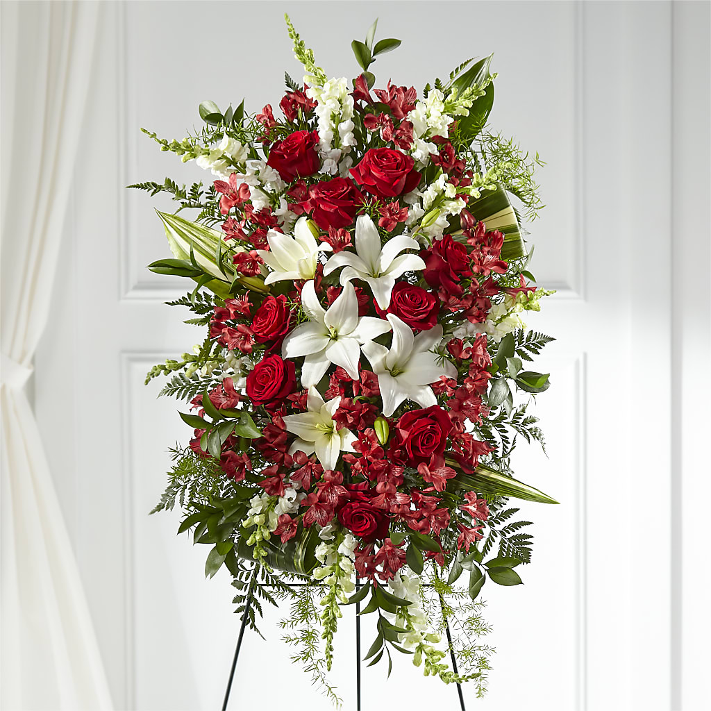 Everlasting Memory Standing Spray – The Surprise Bouquet, Lawrenceburg TN