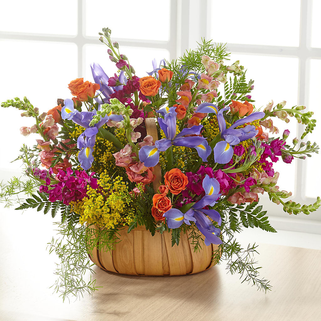 Garden of Life Basket – The Surprise Bouquet, Lawrenceburg TN