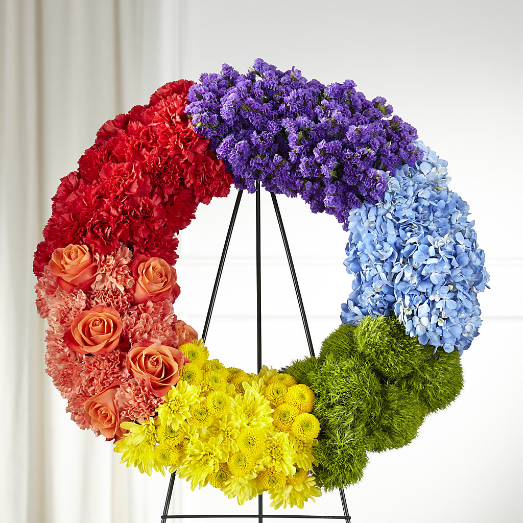 Circle of Love Wreath – The Surprise Bouquet, Lawrenceburg TN