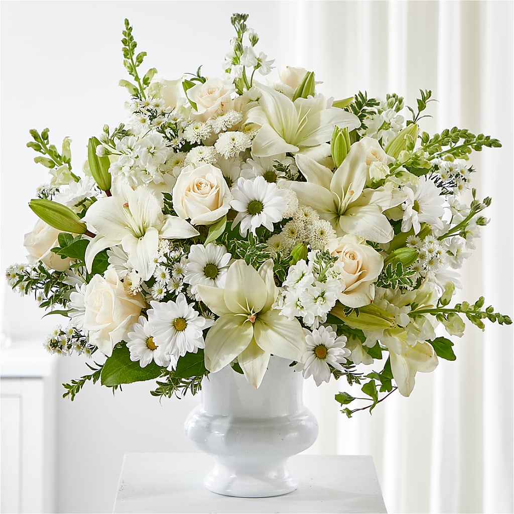 Uplifting Urn Arrangement – The Surprise Bouquet, Lawrenceburg TN