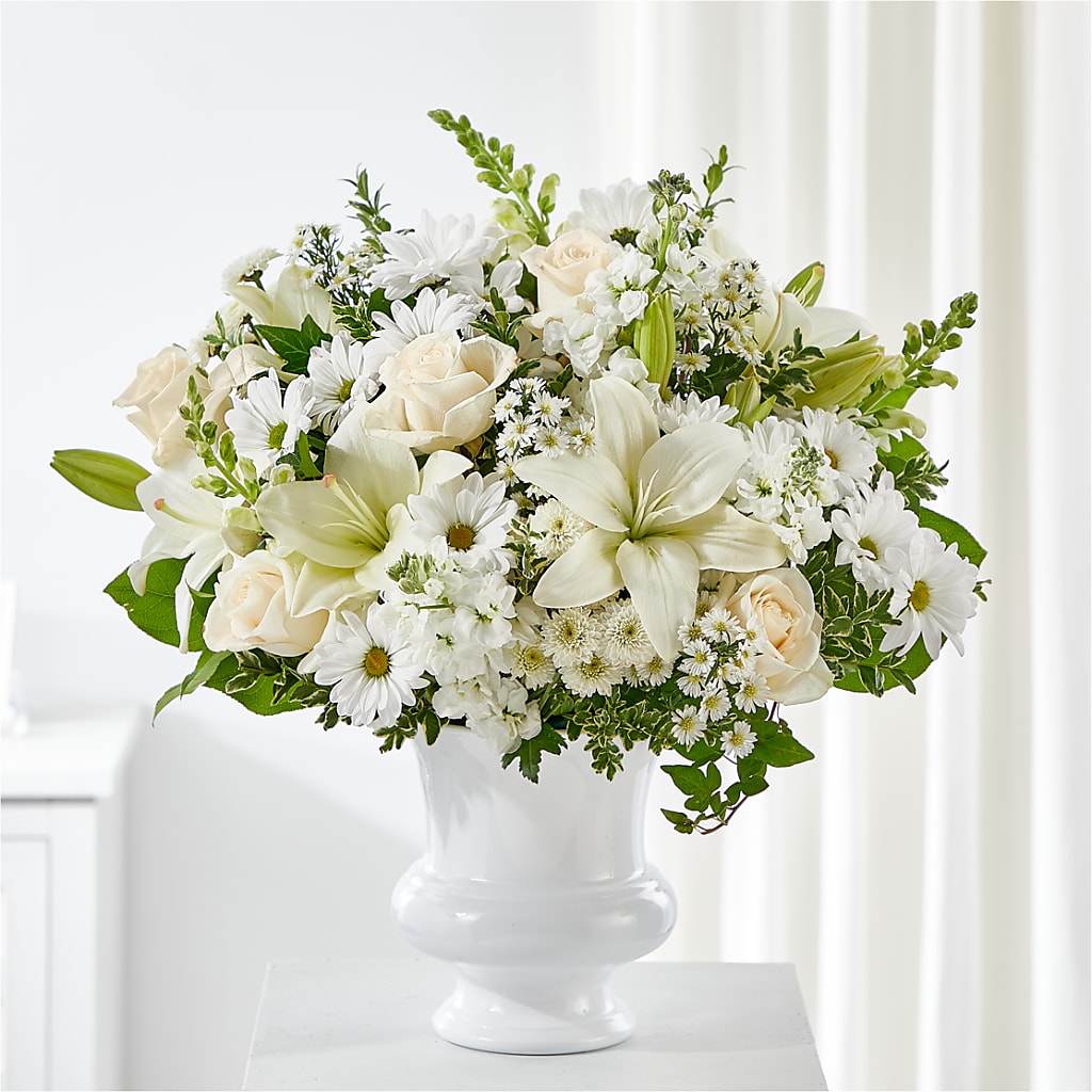 Uplifting Urn Arrangement – The Surprise Bouquet, Lawrenceburg TN