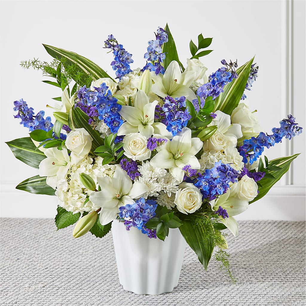 Take Comfort Floor Basket – The Surprise Bouquet, Lawrenceburg TN