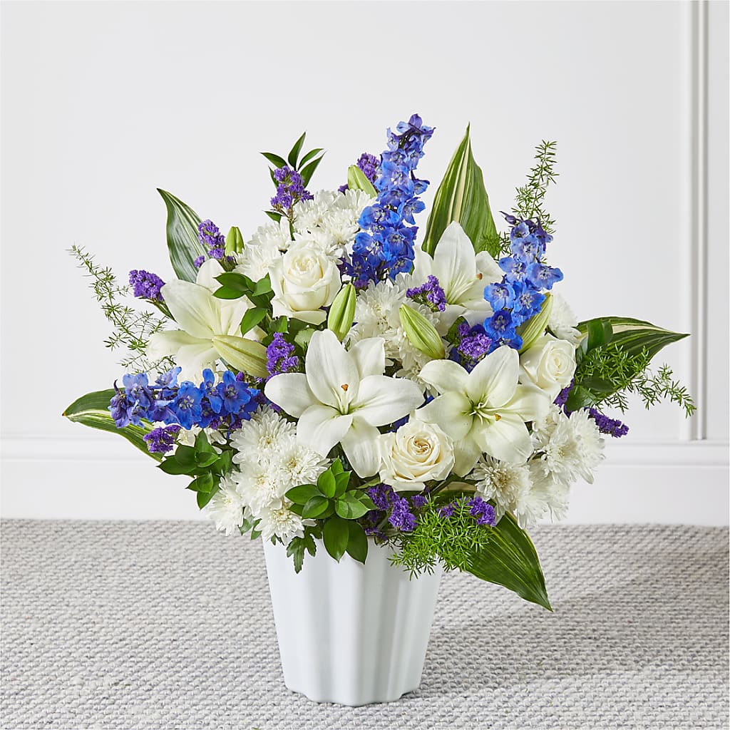 Take Comfort Floor Basket – The Surprise Bouquet, Lawrenceburg TN