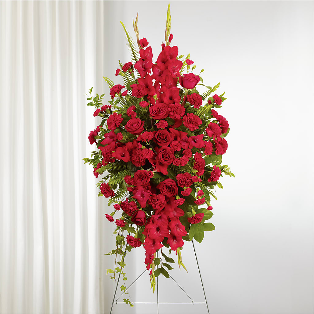 From the Heart Standing Spray – The Surprise Bouquet, Lawrenceburg TN