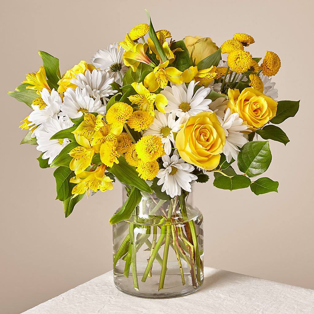 Sunny Sentiments Bouquet – The Surprise Bouquet, Lawrenceburg TN