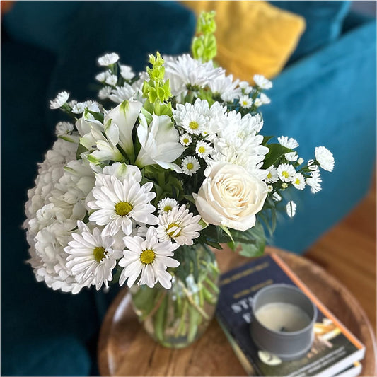 Classic Ivory – A Florist Original – The Surprise Bouquet, Lawrenceburg TN