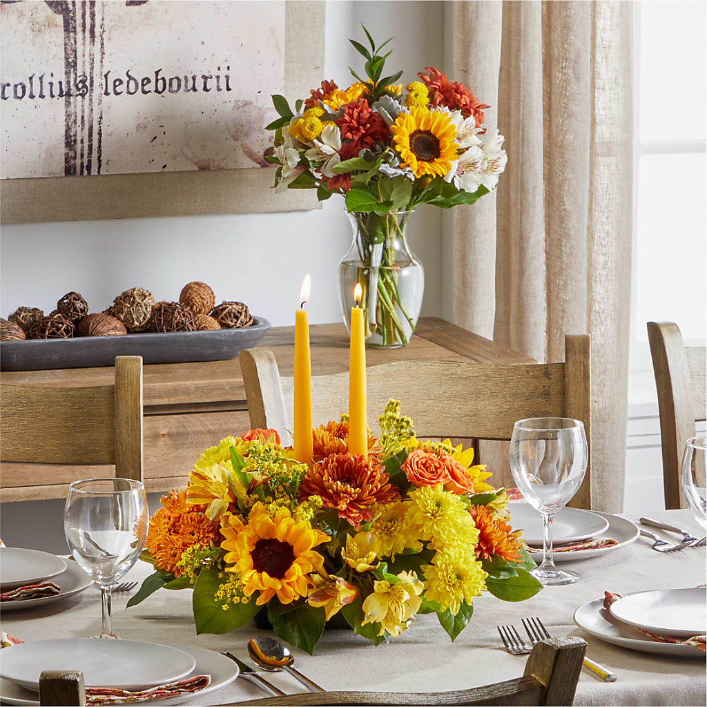 Golden Gathering Bundle – The Surprise Bouquet, Lawrenceburg TN