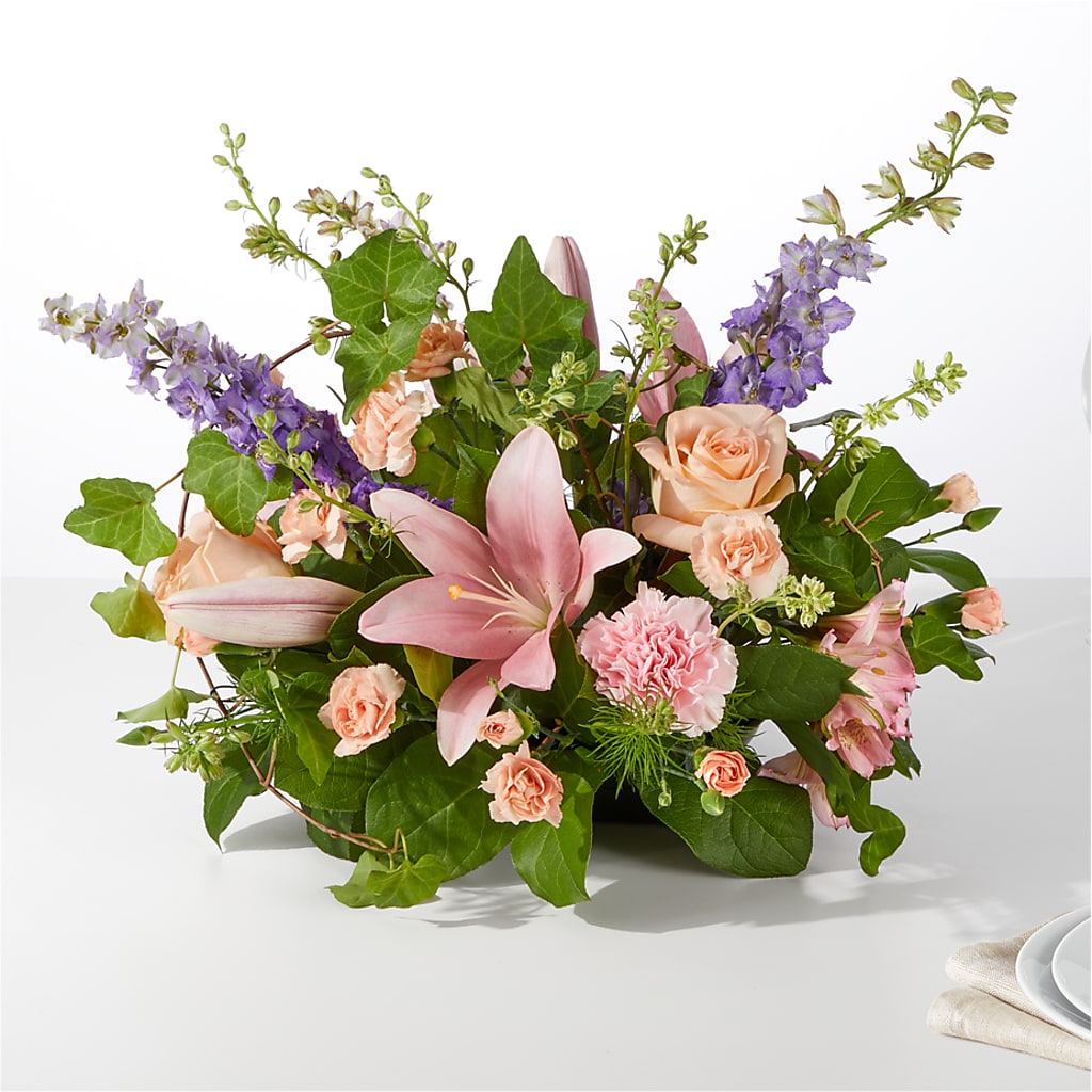 Blossom Time Centerpiece – The Surprise Bouquet, Lawrenceburg TN
