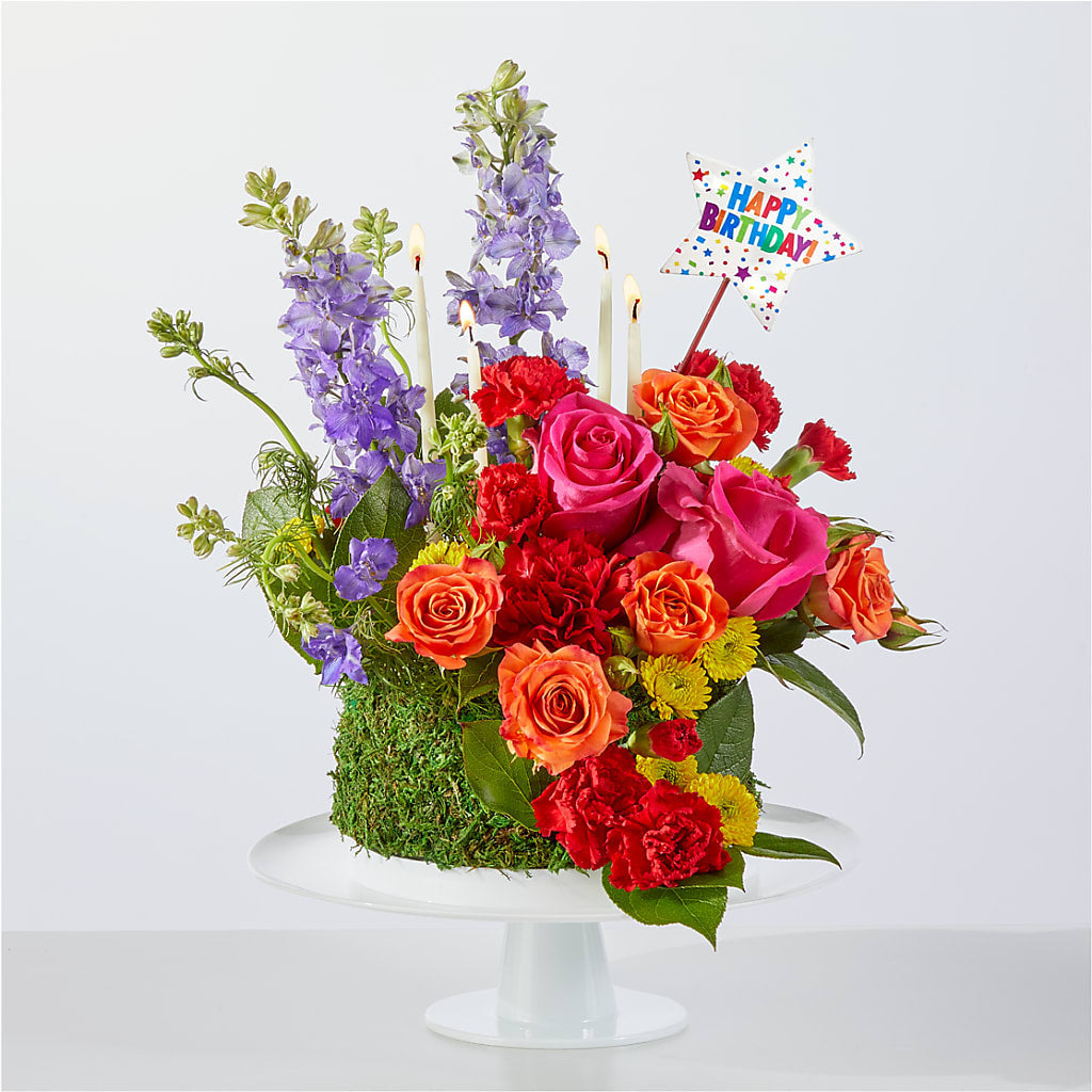 Best Year Yet Floral Cake – The Surprise Bouquet, Lawrenceburg TN