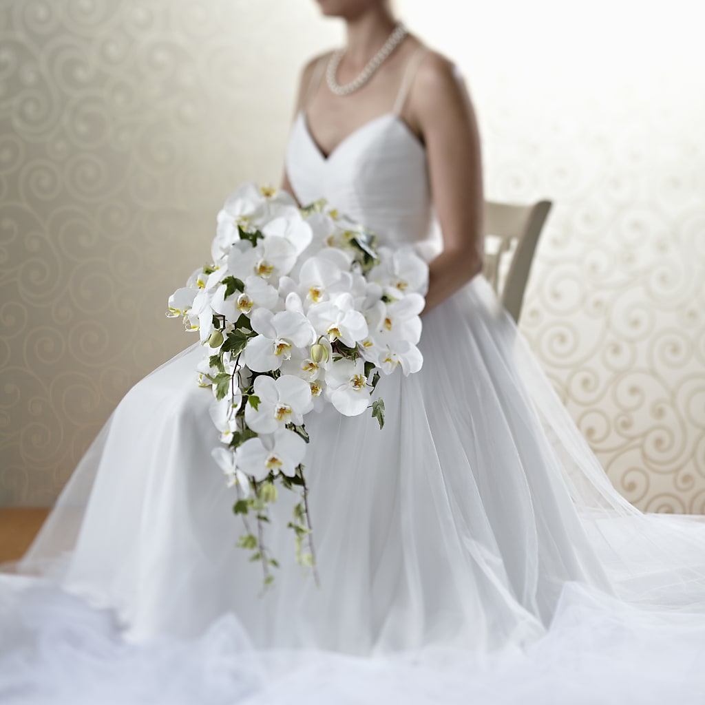 Classic White Bouquet – The Surprise Bouquet, Lawrenceburg TN