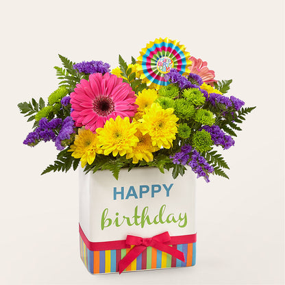 Birthday Brights Bouquet –  The Surprise Bouquet, Lawrenceburg TN
