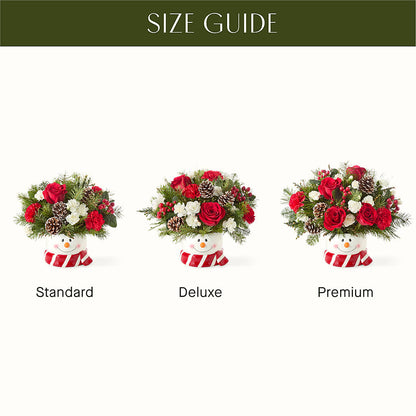 Jolly Snowman Bouquet –  The Surprise Bouquet, Lawrenceburg TN