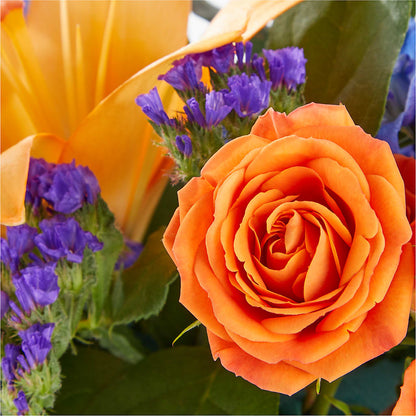 Radiant Citrus Box Bouquet –  The Surprise Bouquet, Lawrenceburg TN