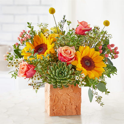 Sunflower Season Bouquet –  The Surprise Bouquet, Lawrenceburg TN