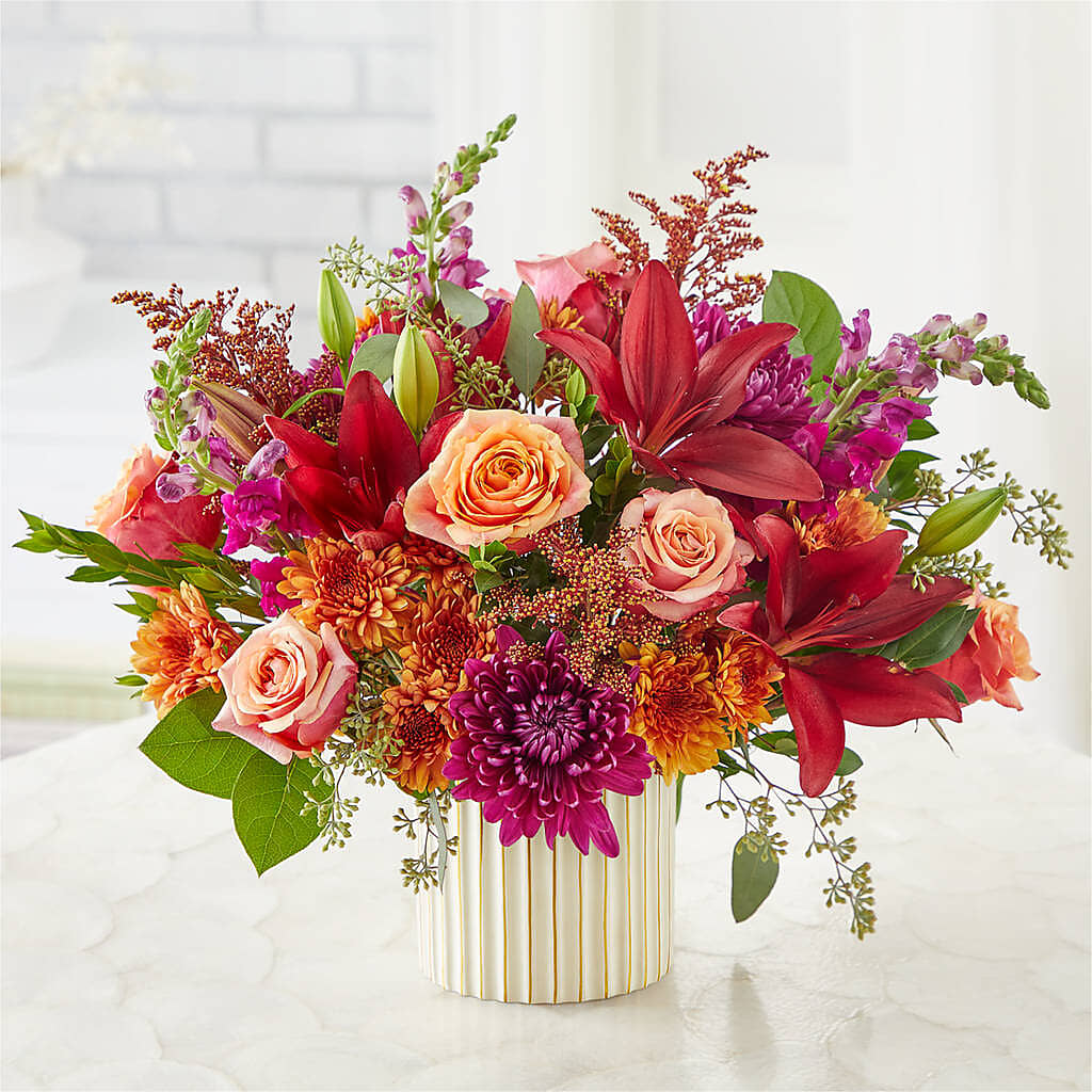 Burgundy Landscape Bouquet –  The Surprise Bouquet, Lawrenceburg TN
