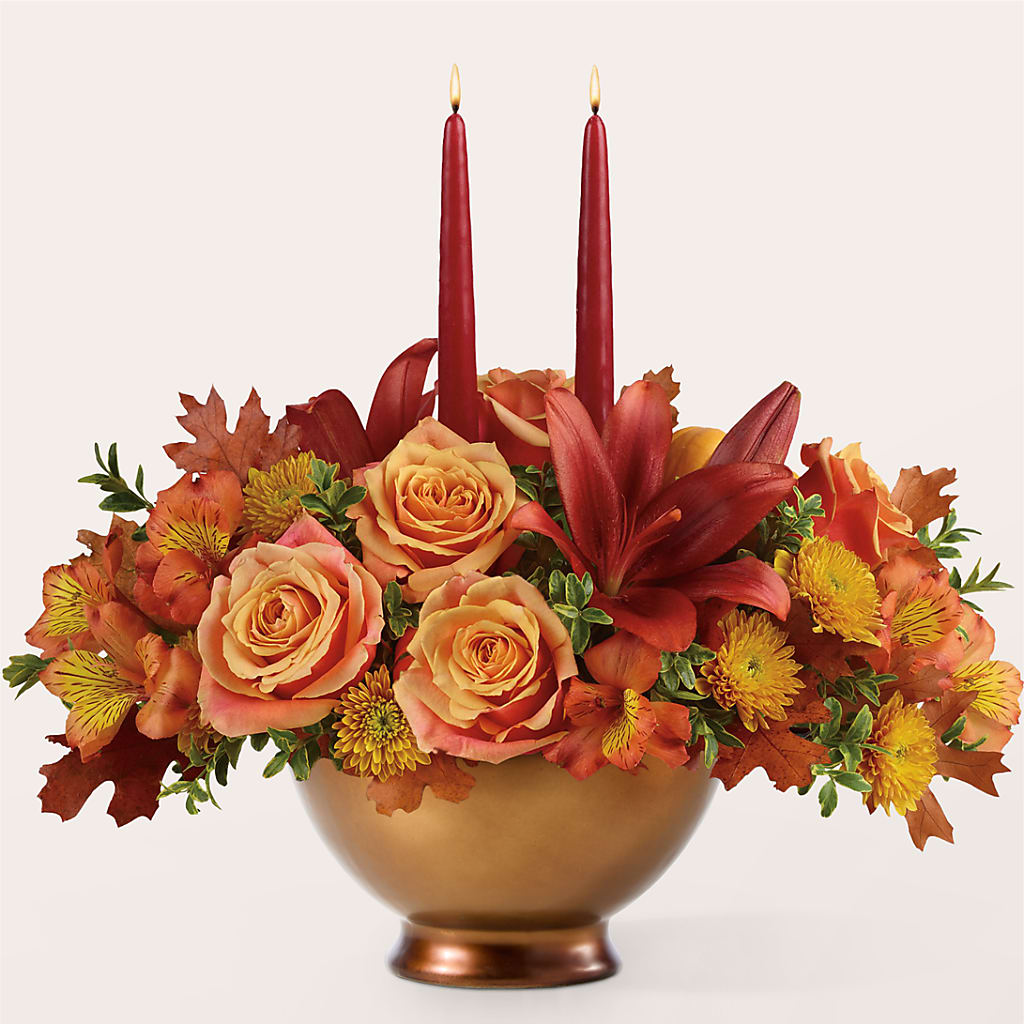 Harvest Table Centerpiece –  The Surprise Bouquet, Lawrenceburg TN