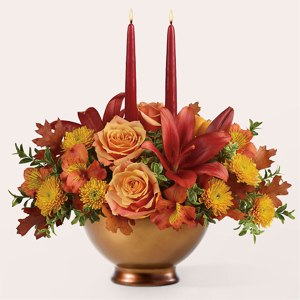 Harvest Table Centerpiece –  The Surprise Bouquet, Lawrenceburg TN