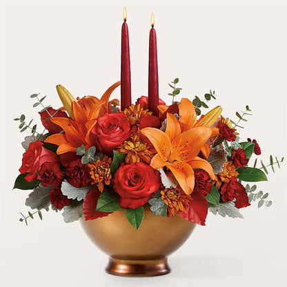 Fruits of Fall Centerpiece –  The Surprise Bouquet, Lawrenceburg TN