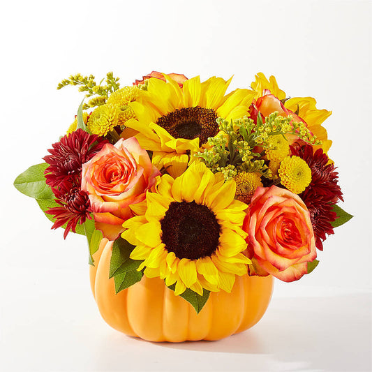 Golden Gourd Pumpkin Bouquet –  The Surprise Bouquet, Lawrenceburg TN