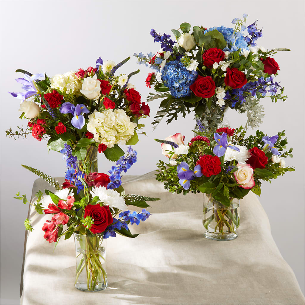 Star Spangled - A Florist Original –  The Surprise Bouquet, Lawrenceburg TN