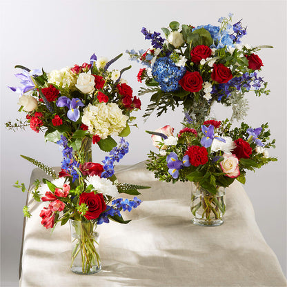 Star Spangled - A Florist Original –  The Surprise Bouquet, Lawrenceburg TN