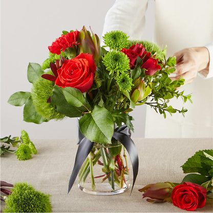 Heritage Kindle – A Florist Original –  The Surprise Bouquet, Lawrenceburg TN
