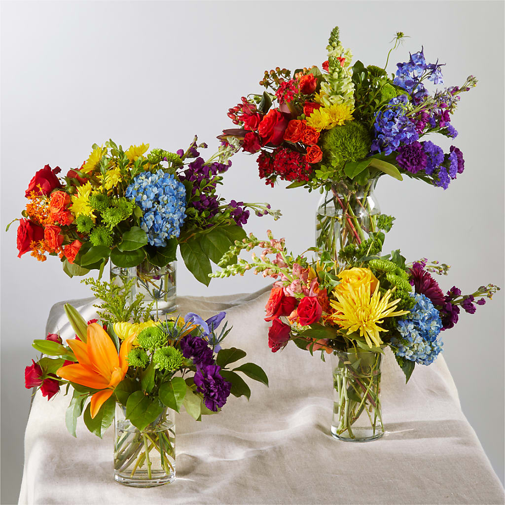 Summer Spectra - A Florist Original –  The Surprise Bouquet, Lawrenceburg TN