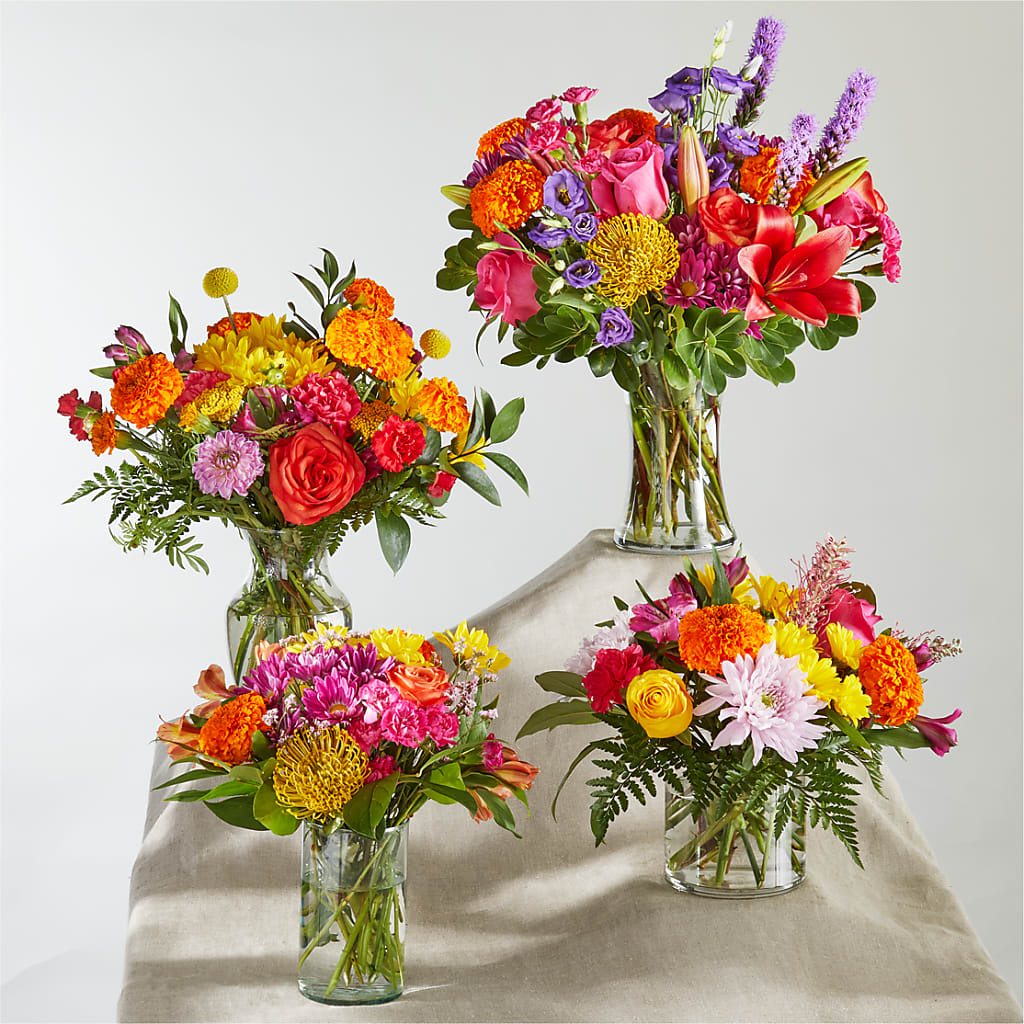 Feast of Color – A Florist Original –  The Surprise Bouquet, Lawrenceburg TN