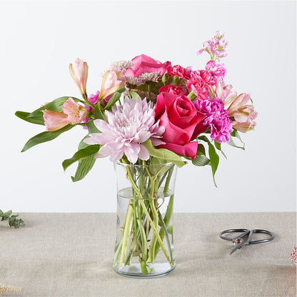 Pink Ribbon - A Florist Original –  The Surprise Bouquet, Lawrenceburg TN