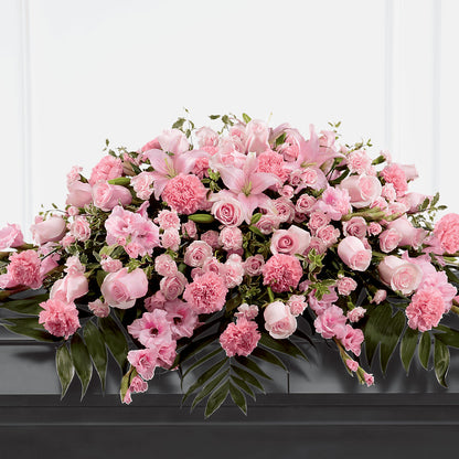Garden of Comfort Casket Spray (Standard) –  The Surprise Bouquet, Lawrenceburg TN