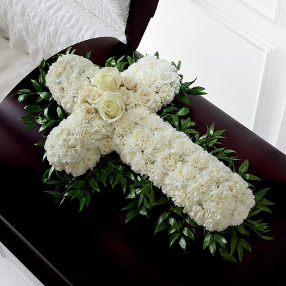 Peaceful Memories Casket Spray (Standard) –  The Surprise Bouquet, Lawrenceburg TN