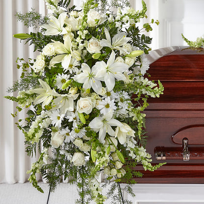 Loving Thoughts Standing Spray –  The Surprise Bouquet, Lawrenceburg TN