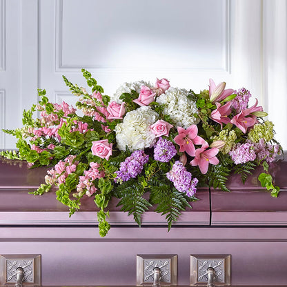 Life's Gratitude Casket Spray –  The Surprise Bouquet, Lawrenceburg TN