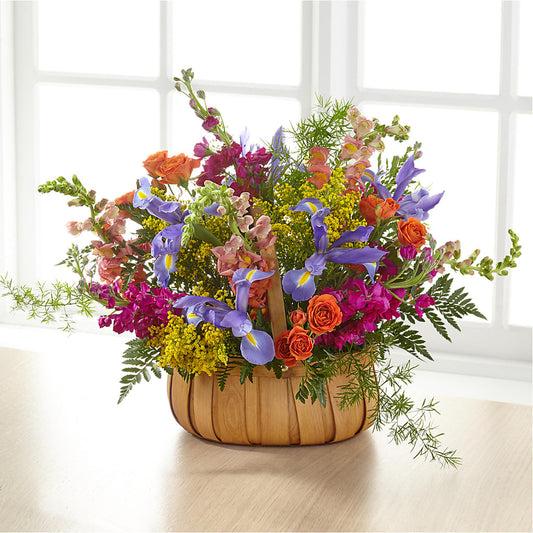 Garden of Life Basket –  The Surprise Bouquet, Lawrenceburg TN