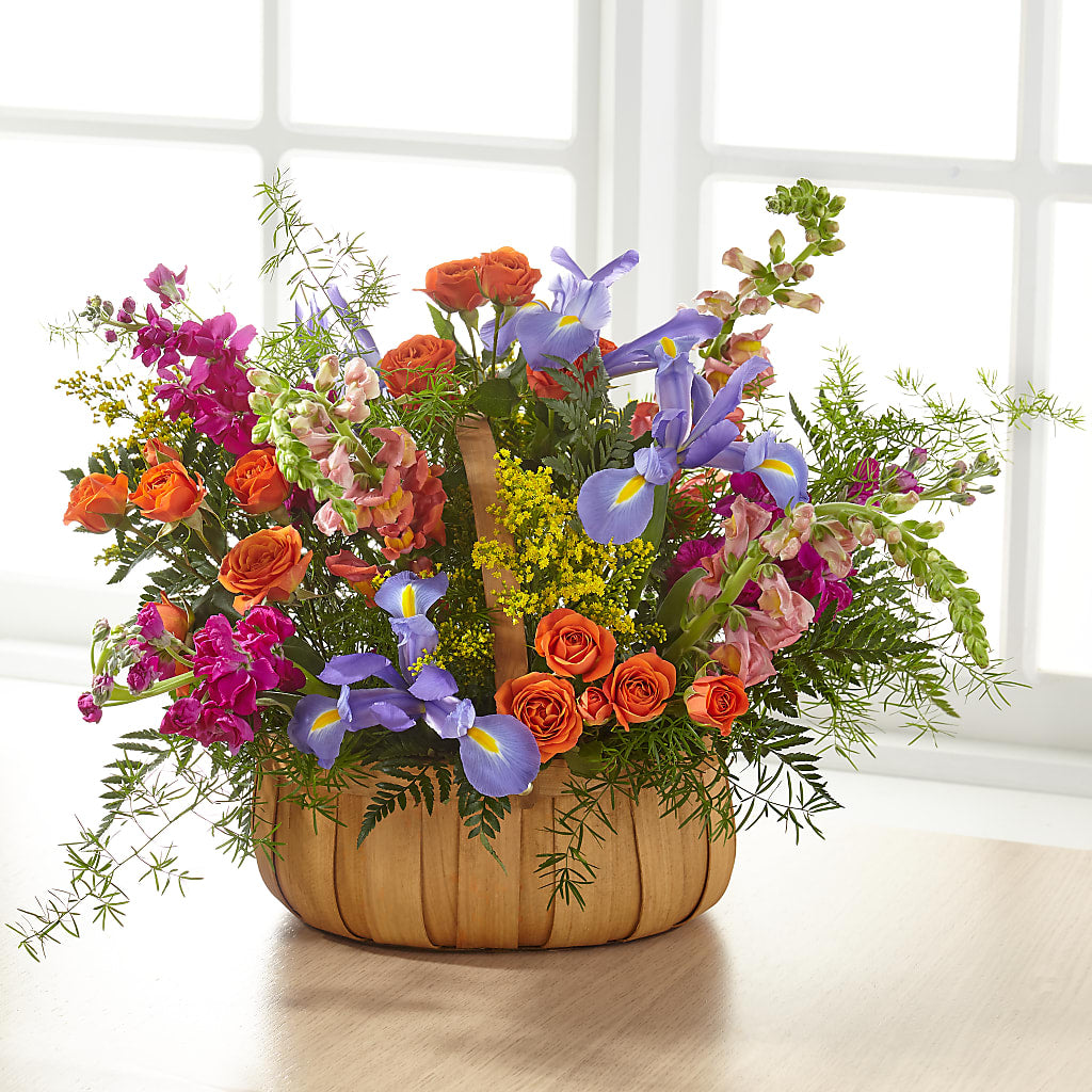Garden of Life Basket –  The Surprise Bouquet, Lawrenceburg TN