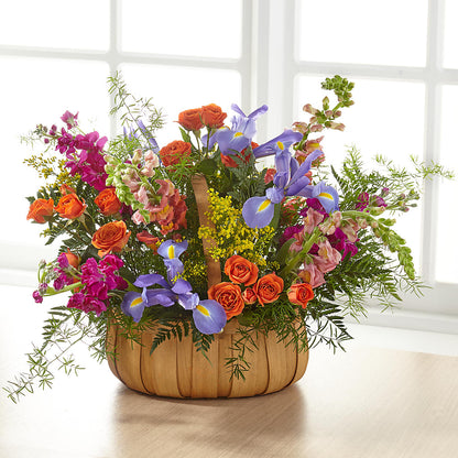 Garden of Life Basket –  The Surprise Bouquet, Lawrenceburg TN